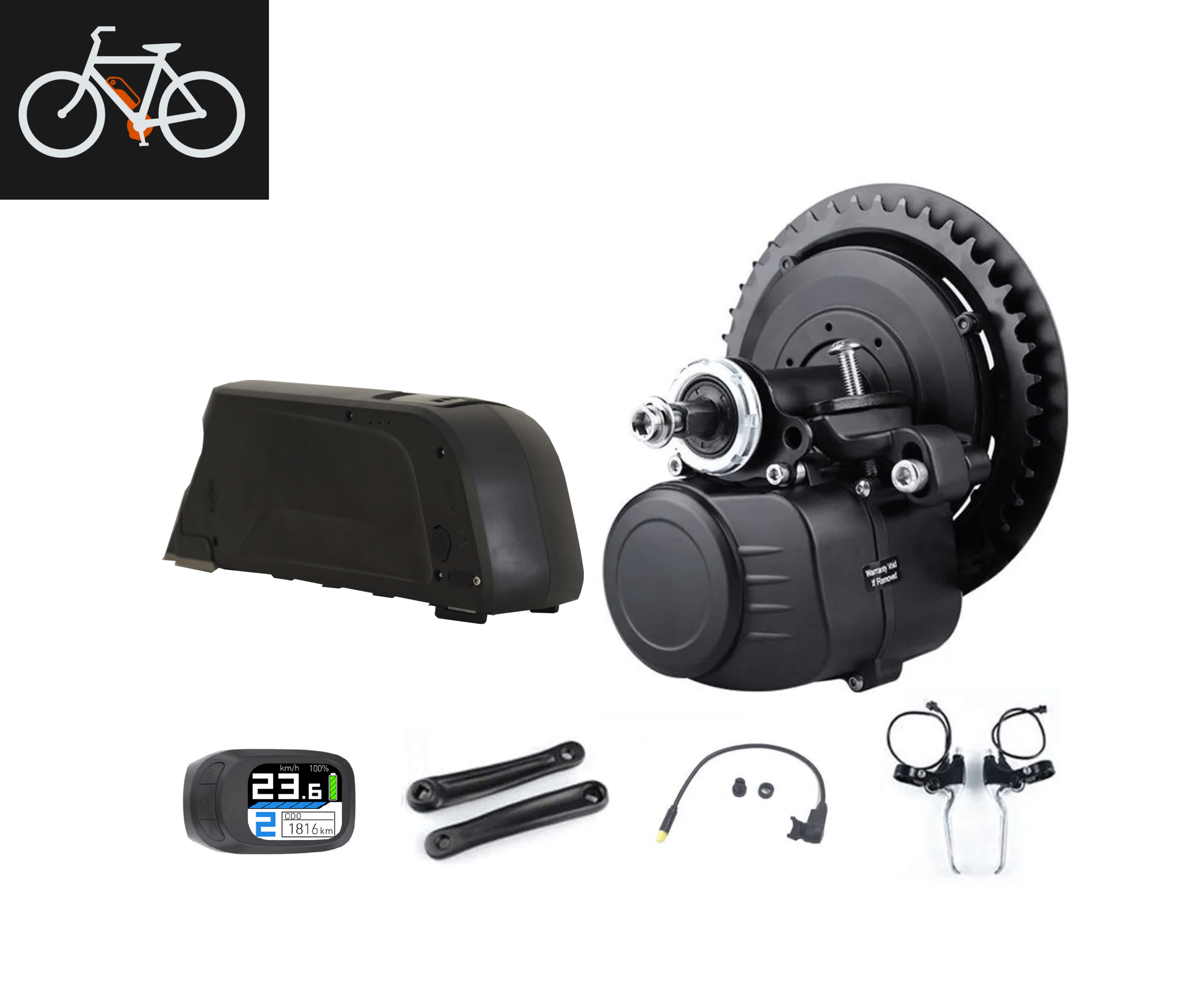 Mid-Drive 250W Kit — frame