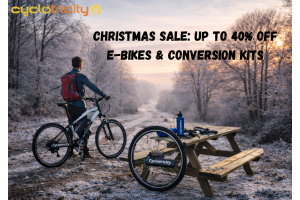 Christmas Sale: Up to 40% Off E-Bikes & Conversion Kits at Cyclotricity