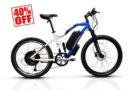 Beast 1500W Full Suspension Electric Bike